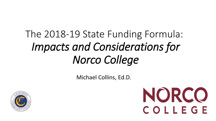 the 2018 19 state funding formula impacts