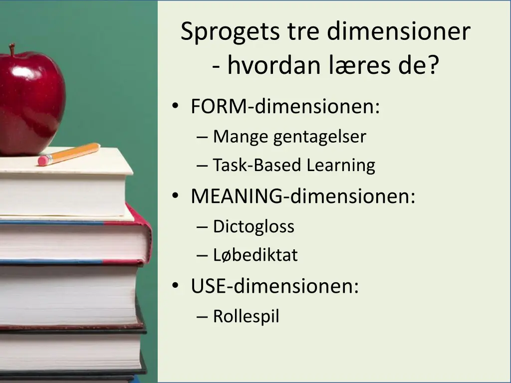 sprogets tre dimensioner hvordan l res de