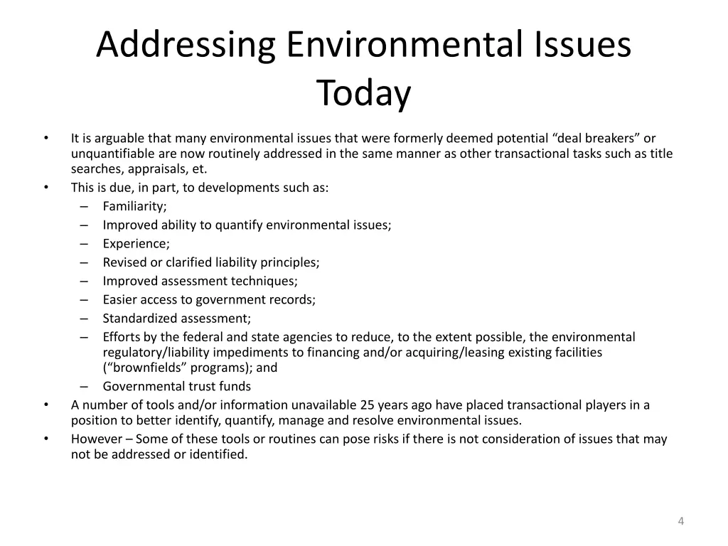 addressing environmental issues today