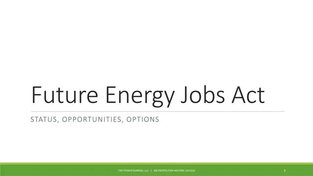 future energy jobs act