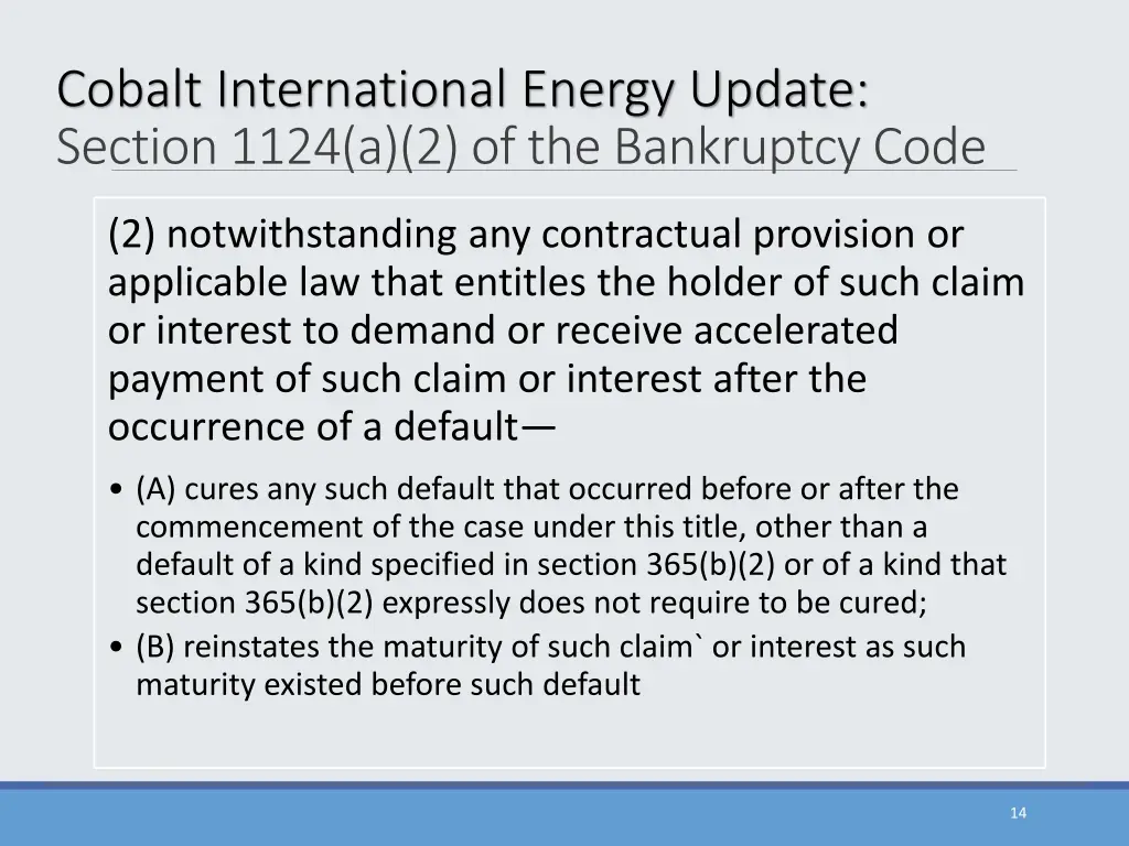 cobalt international energy update section 1124