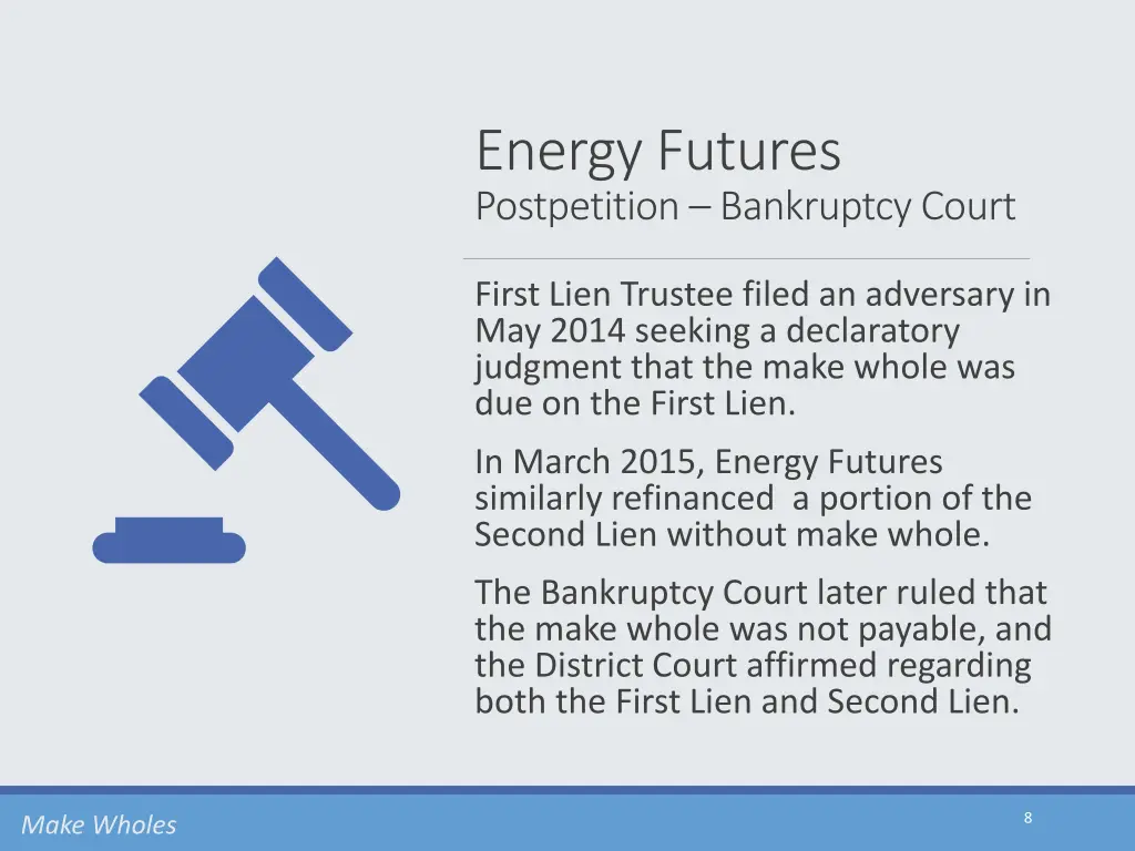 energy futures postpetition bankruptcy court