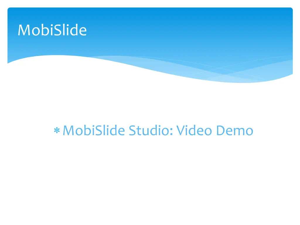 mobislide 7