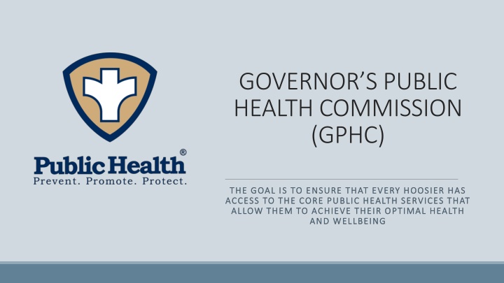 governor s public health commission gphc