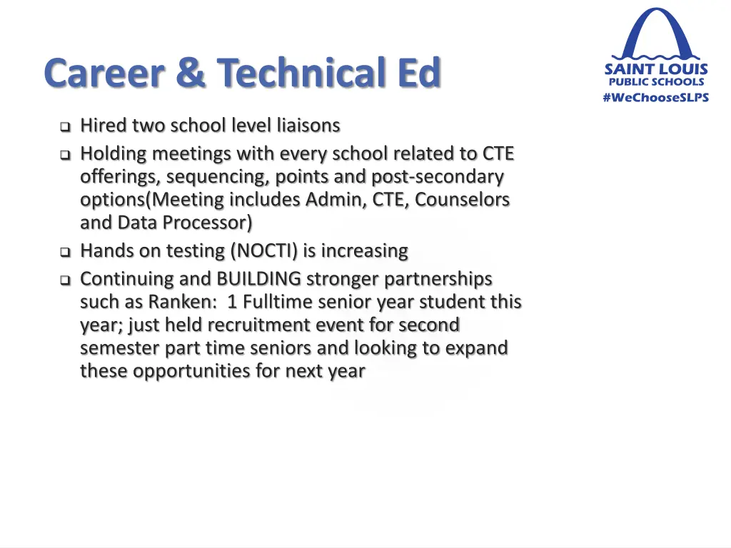 career technical ed