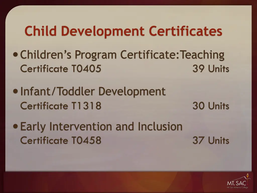 child development certificates 1