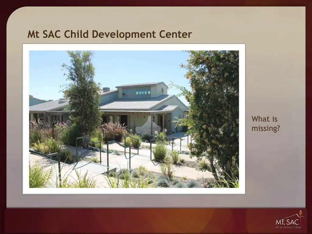 mt sac child development center