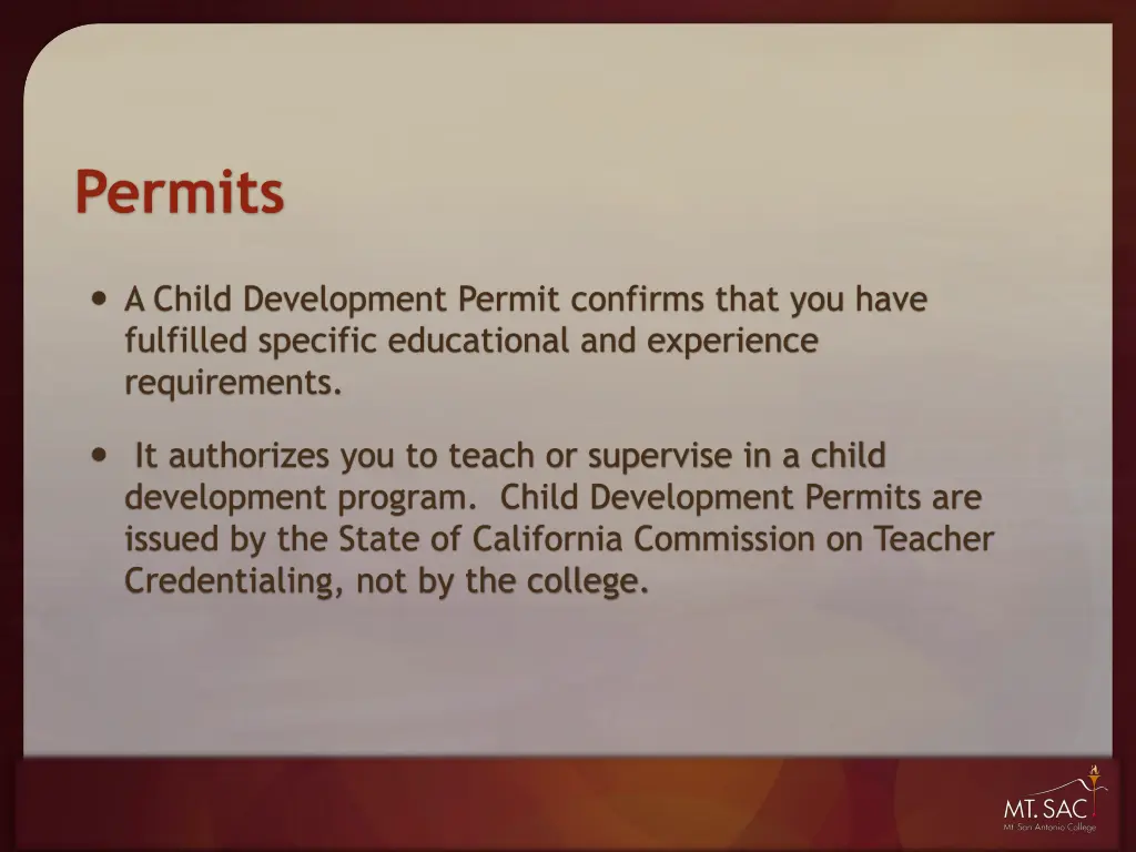 permits