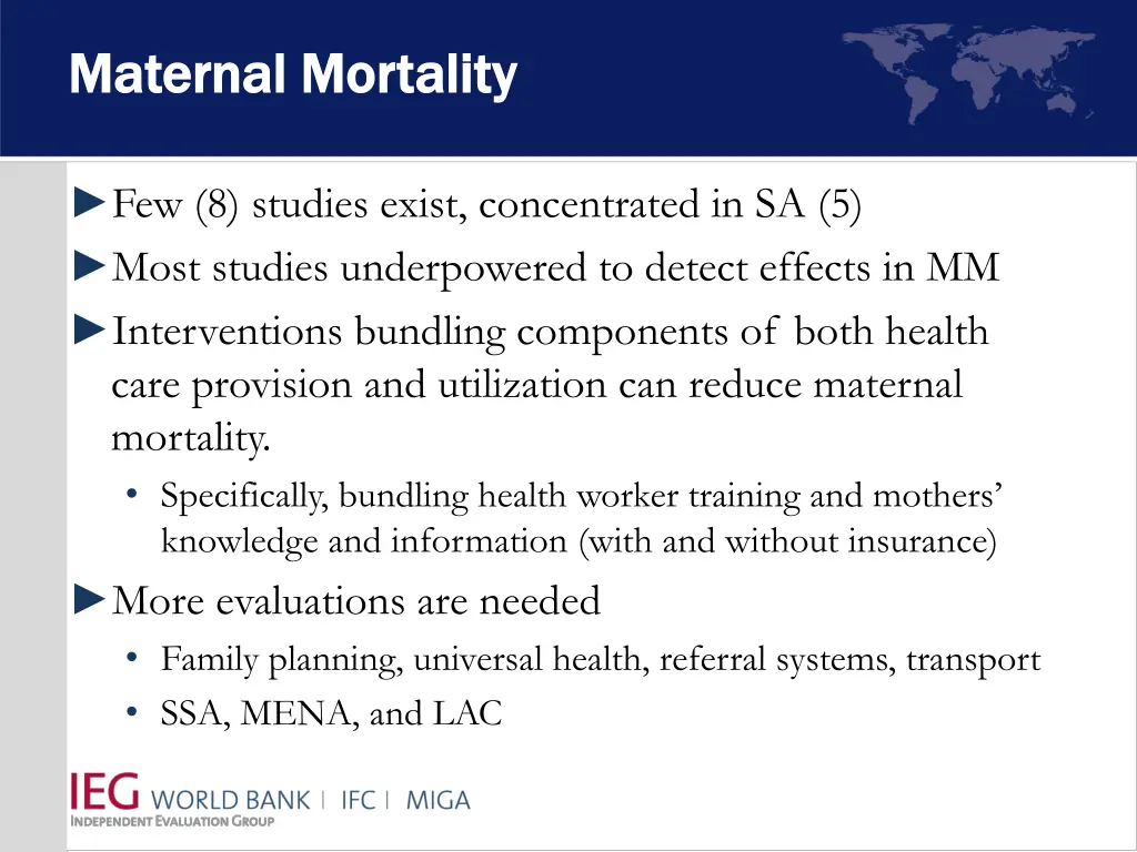 maternal mortality maternal mortality