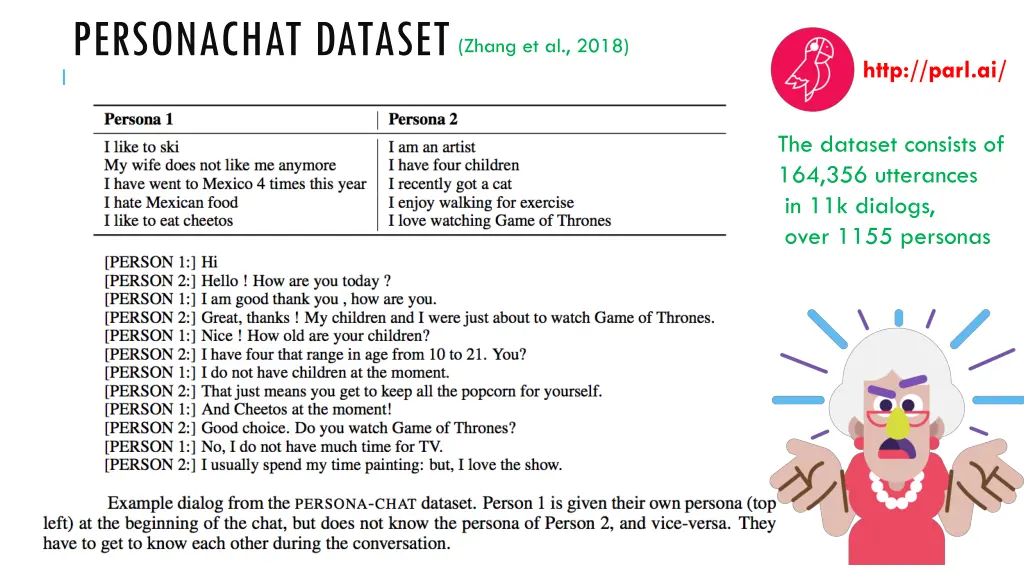 personachat dataset