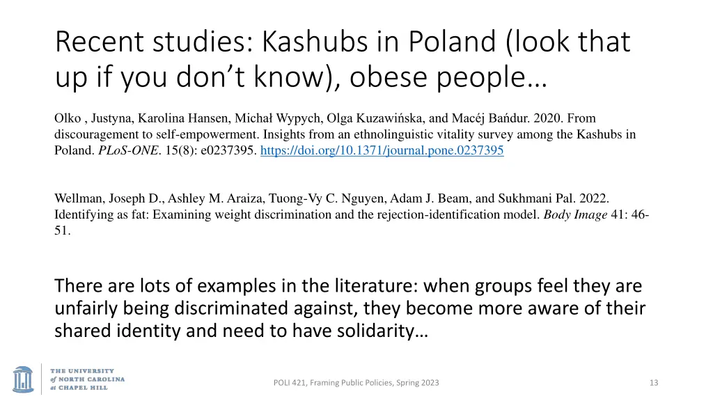 recent studies kashubs in poland look that