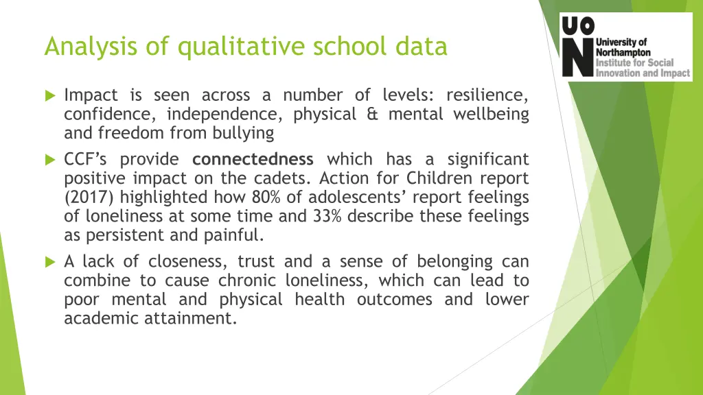 analysis of qualitative school data