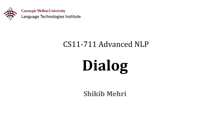 cs11 711 advanced nlp