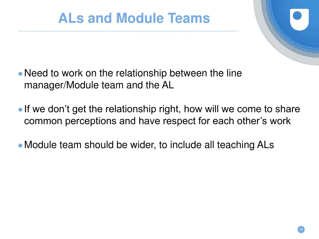 als and module teams 4