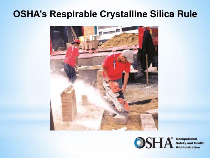 osha s respirable crystalline silica rule