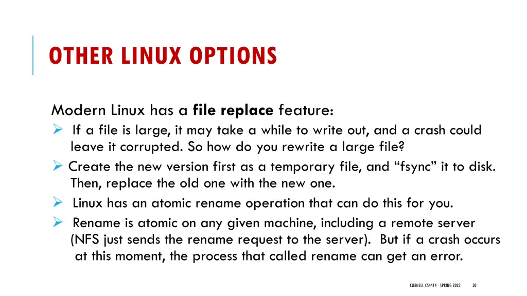 other linux options