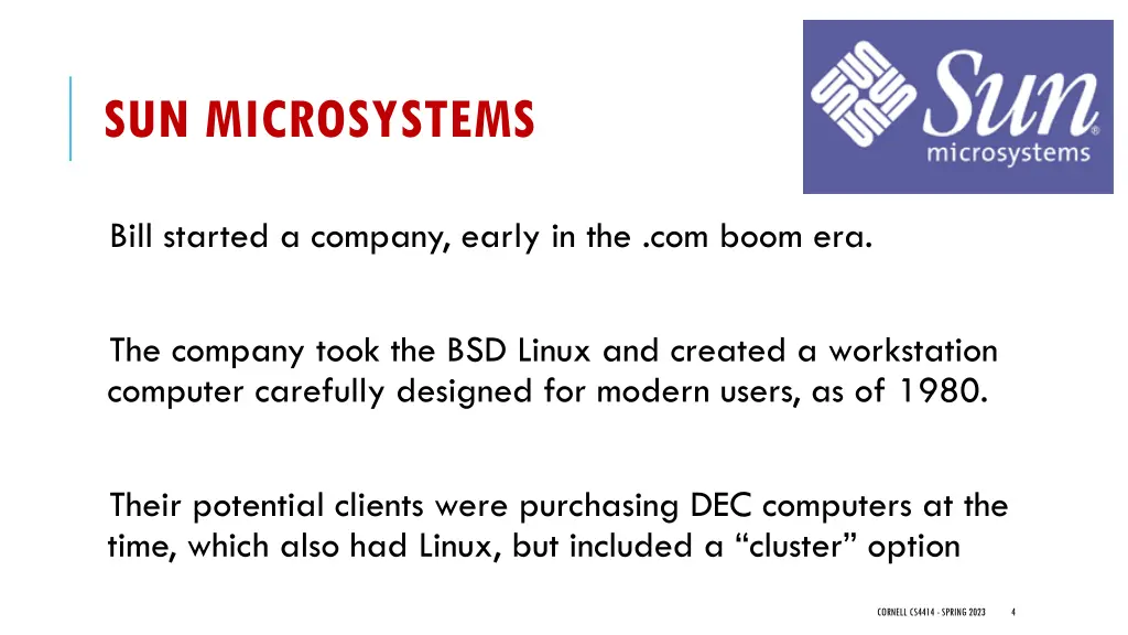 sun microsystems