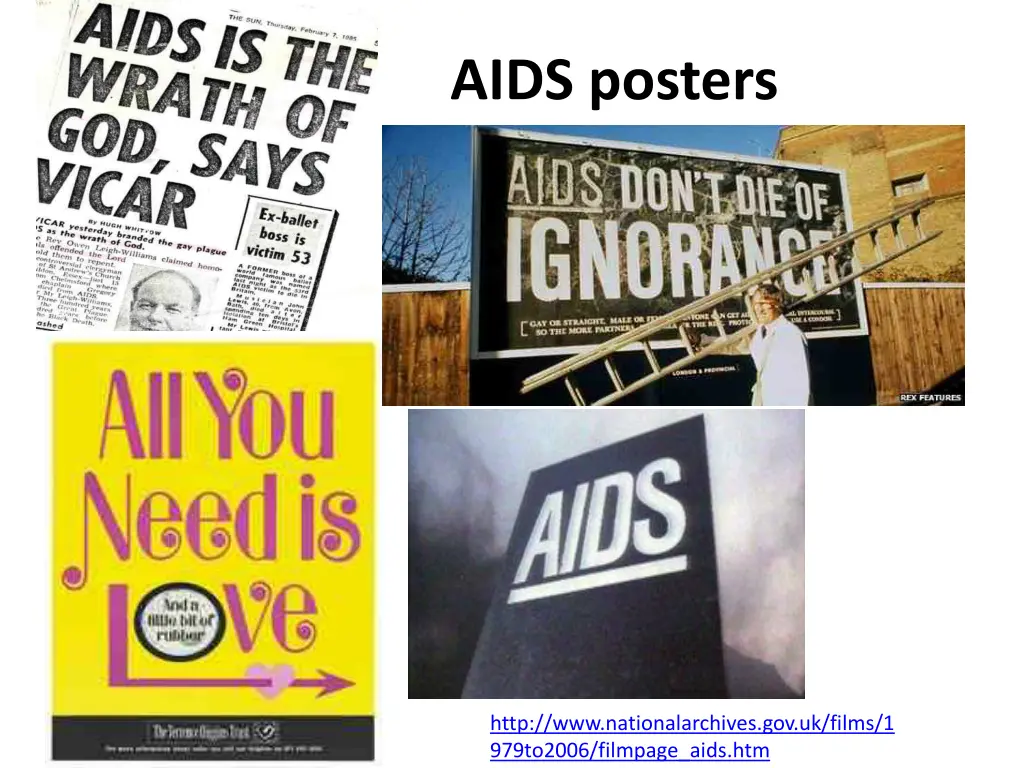 aids posters