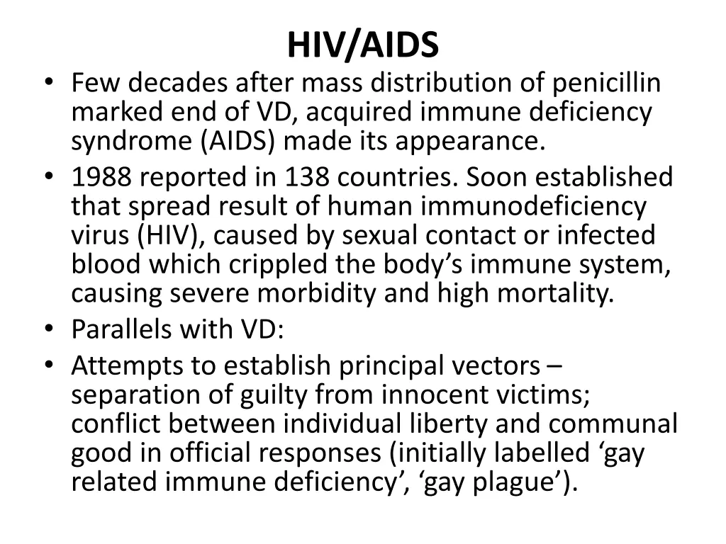 hiv aids