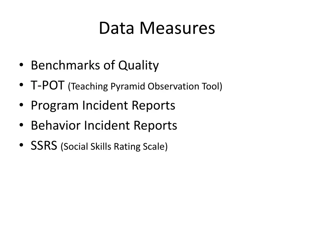 data measures