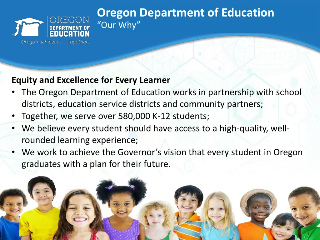 oregon department of education our why