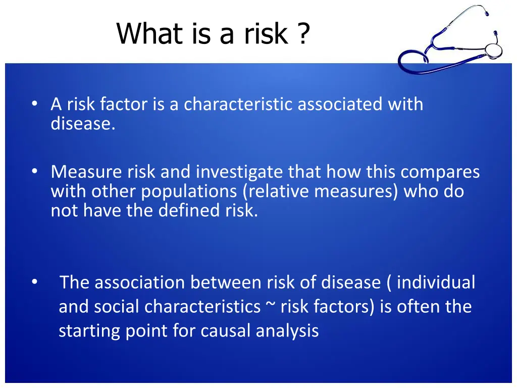 what is a risk 1