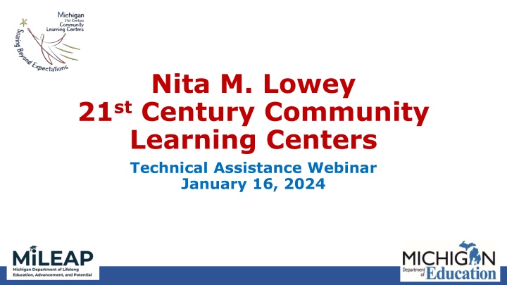 nita m lowey 21 st century community learning