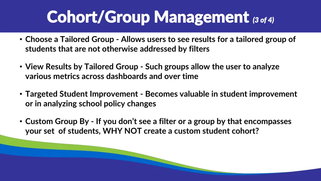 cohort group management cohort group management 2