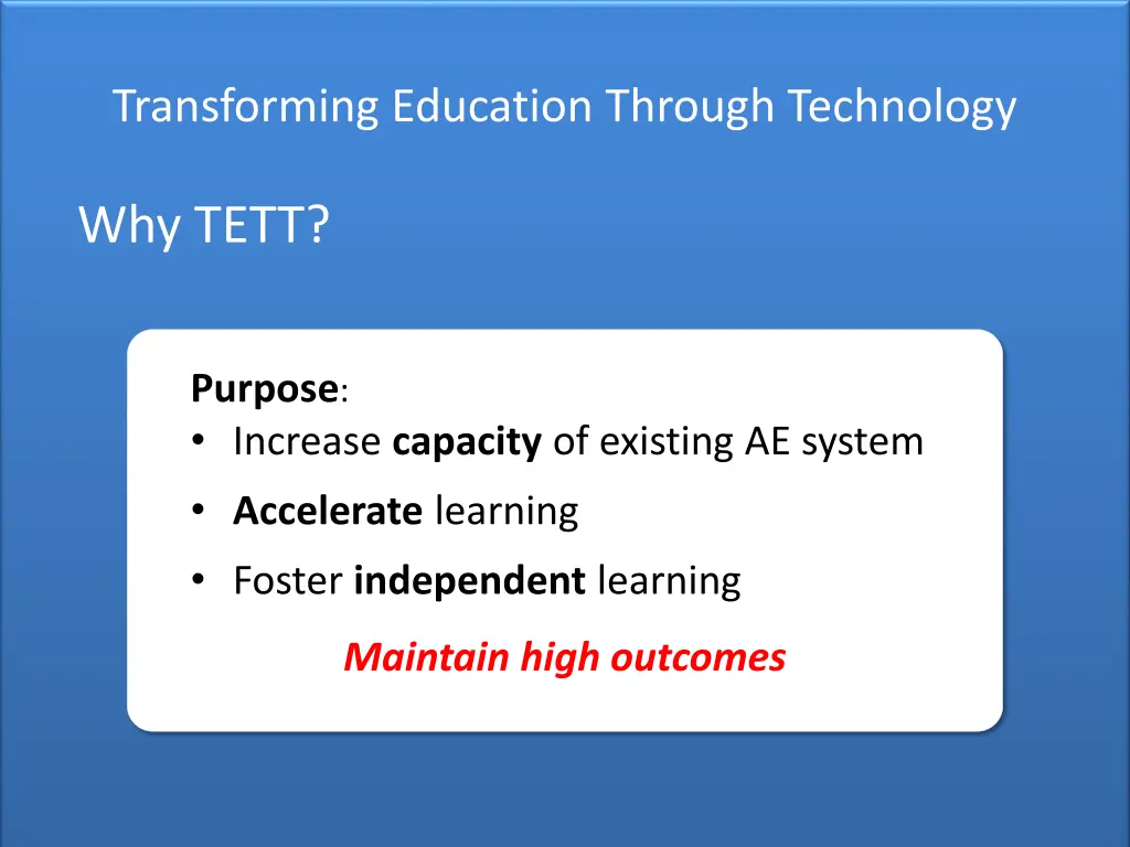 transforming education through technology