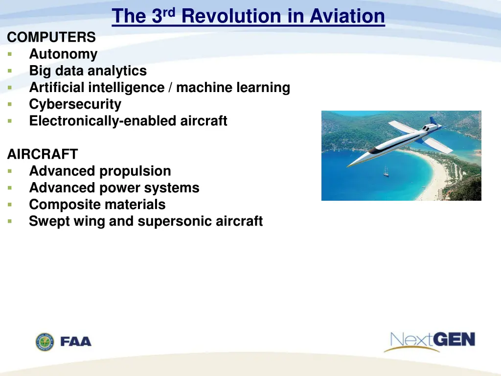 the 3 rd revolution in aviation 1