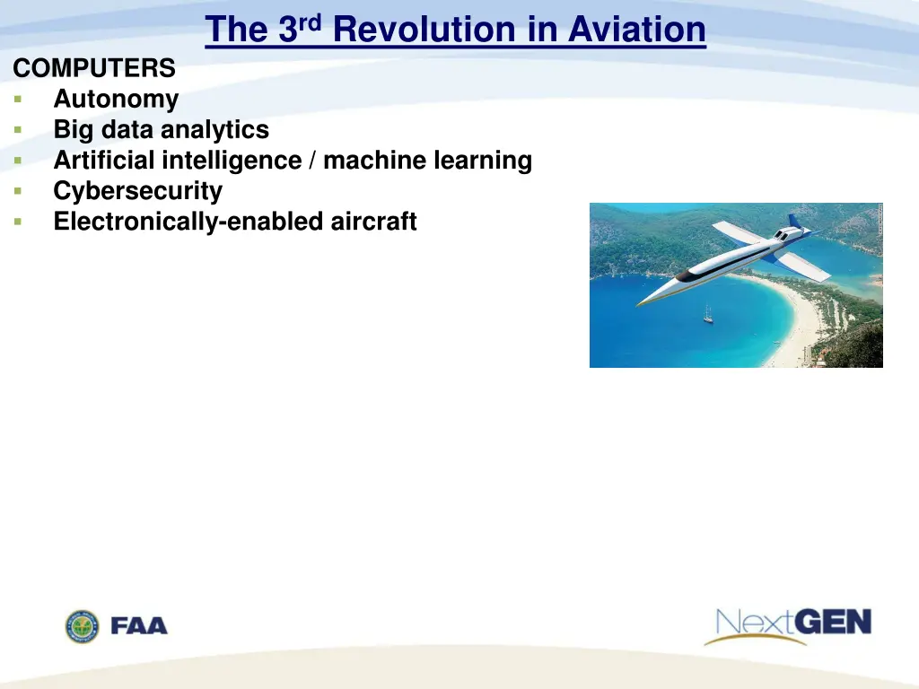 the 3 rd revolution in aviation