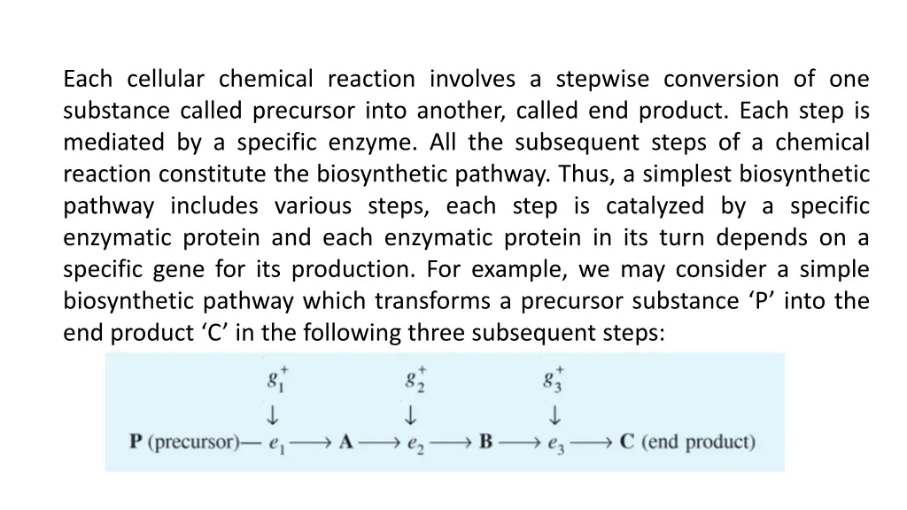 each cellular chemical reaction involves