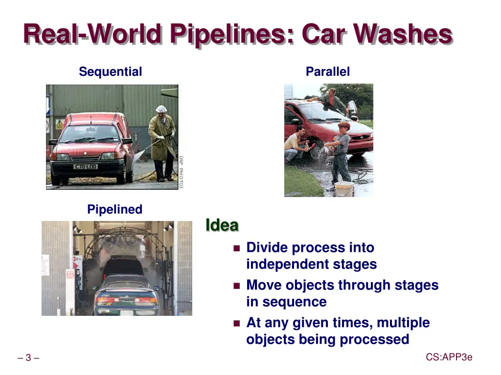 real world pipelines car washes