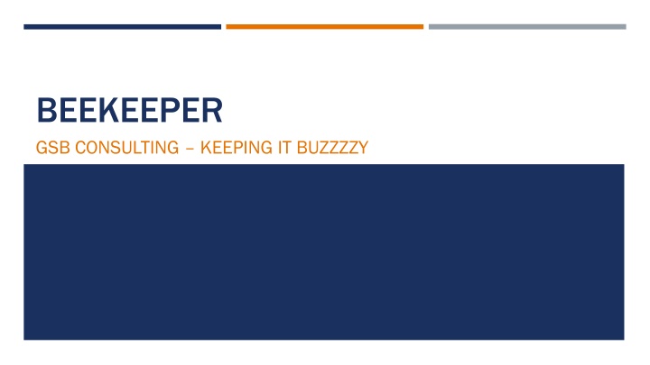 beekeeper gsb consulting keeping it buzzzzy