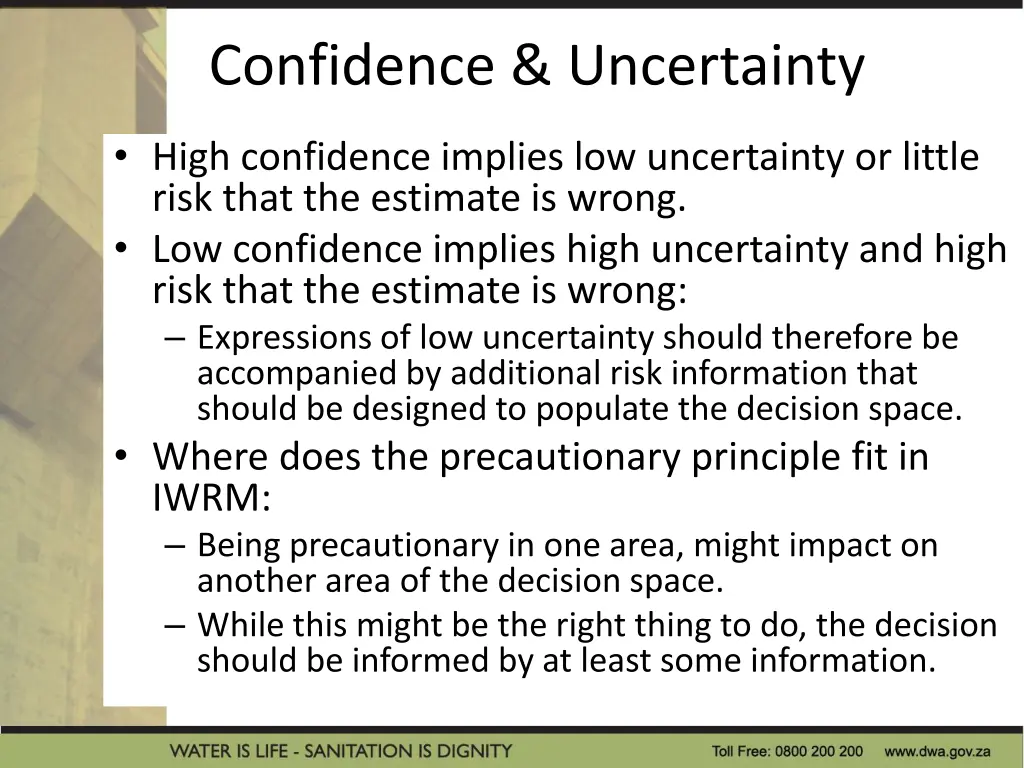 confidence uncertainty 1