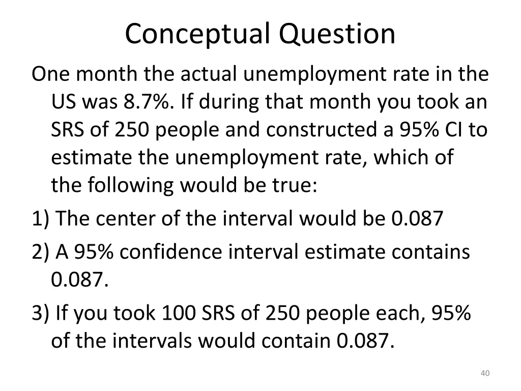 conceptual question