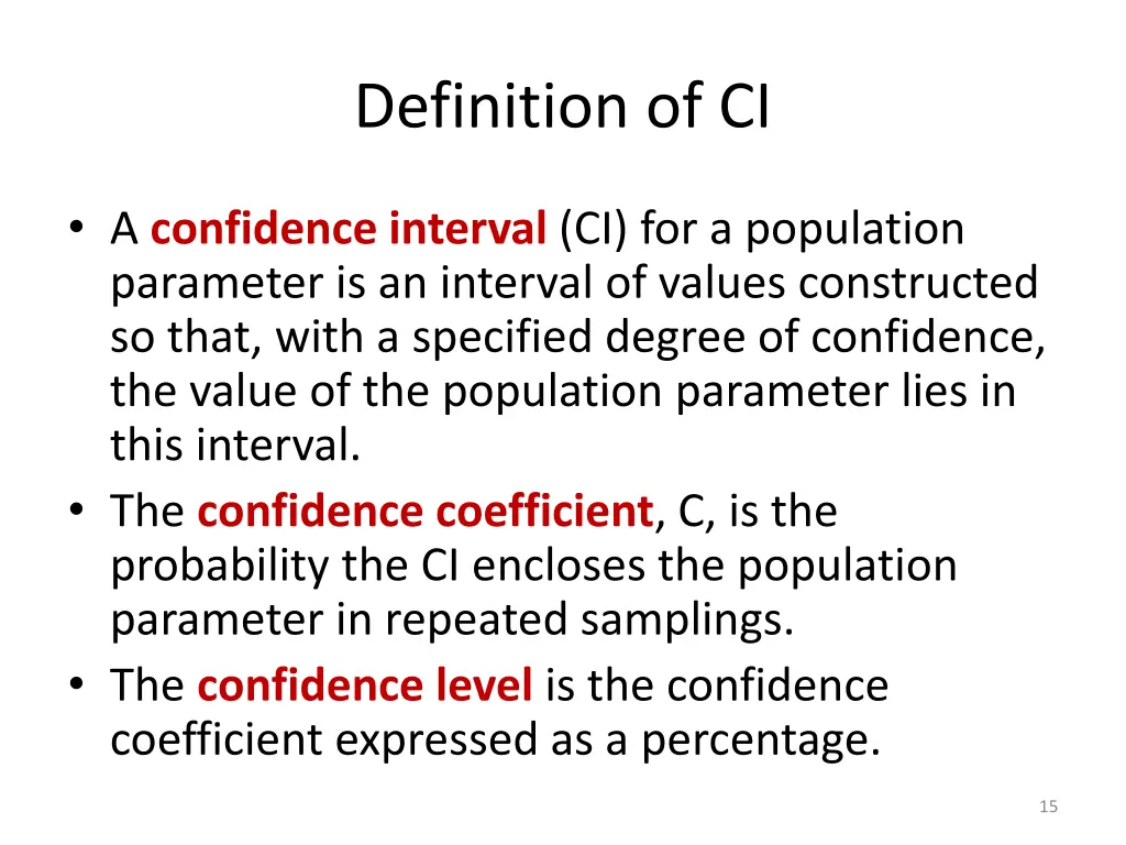 definition of ci