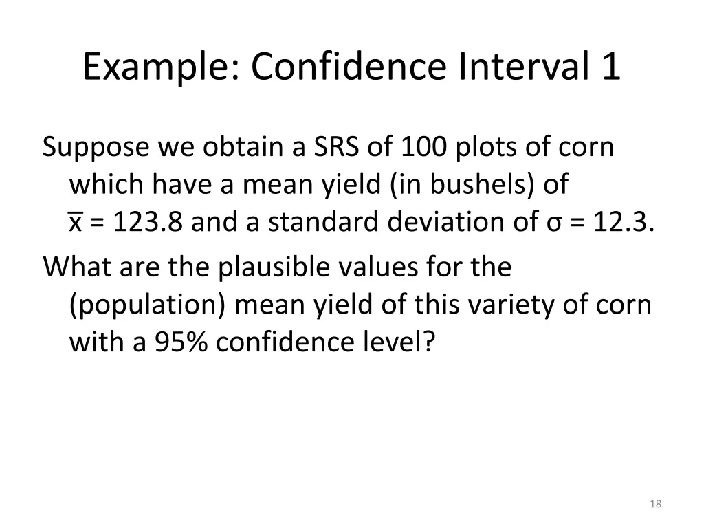 example confidence interval 1