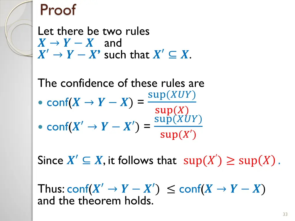 proof let there be two rules and such that