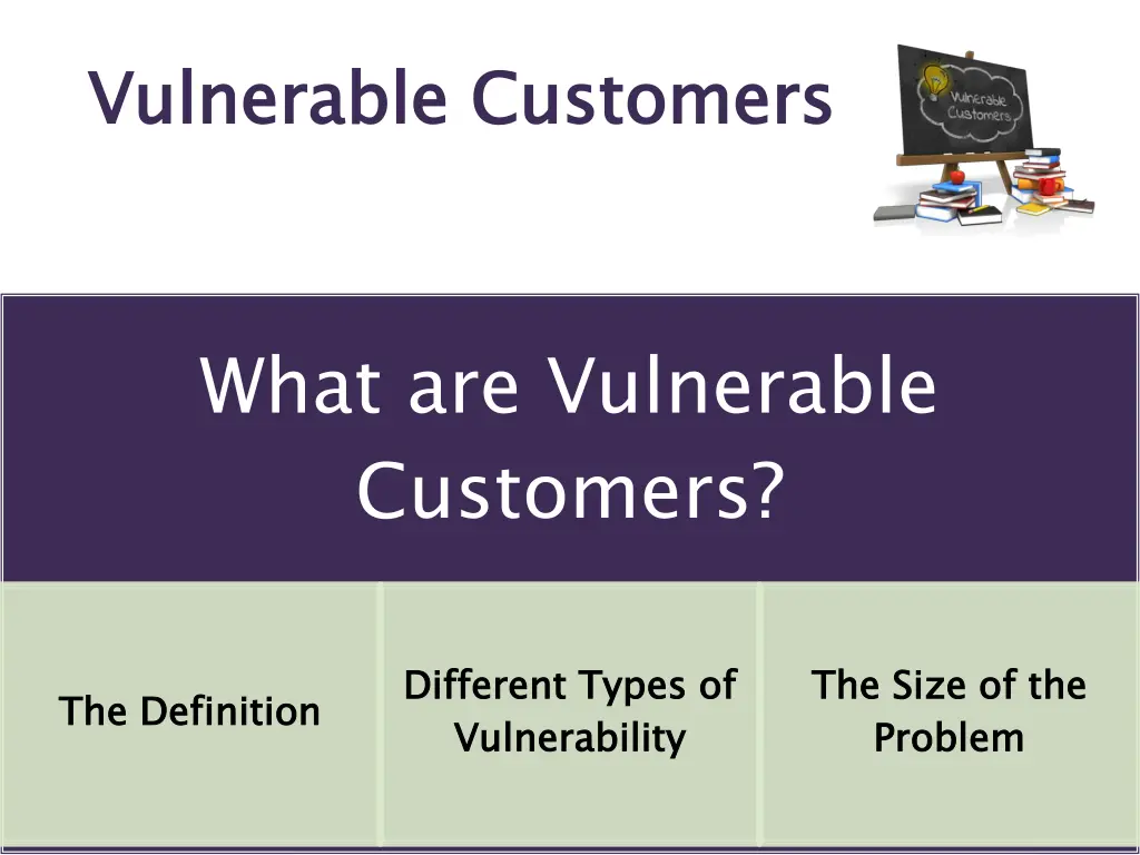 vulnerable customers