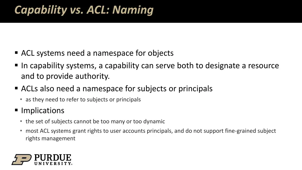 capability vs acl naming