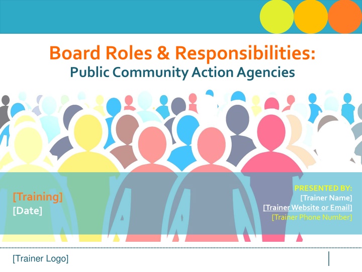 board roles responsibilities public community