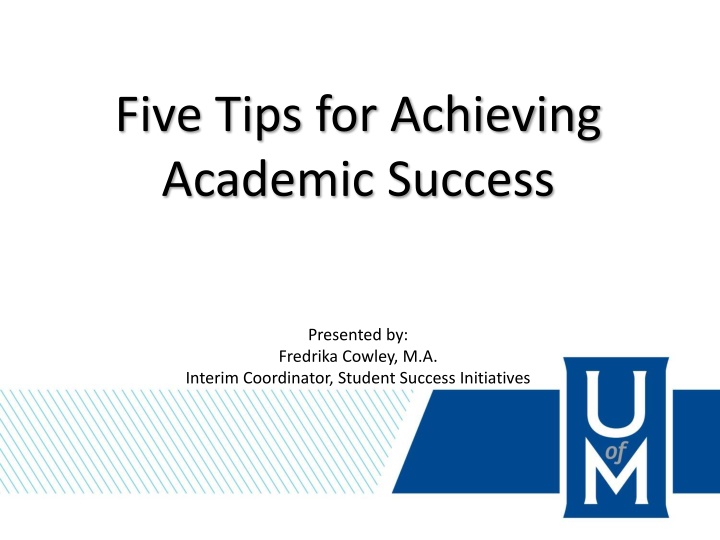 five tips for achieving academic success