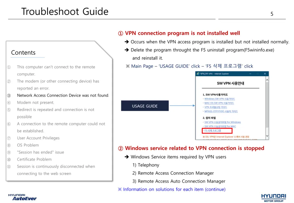 troubleshoot guide 3