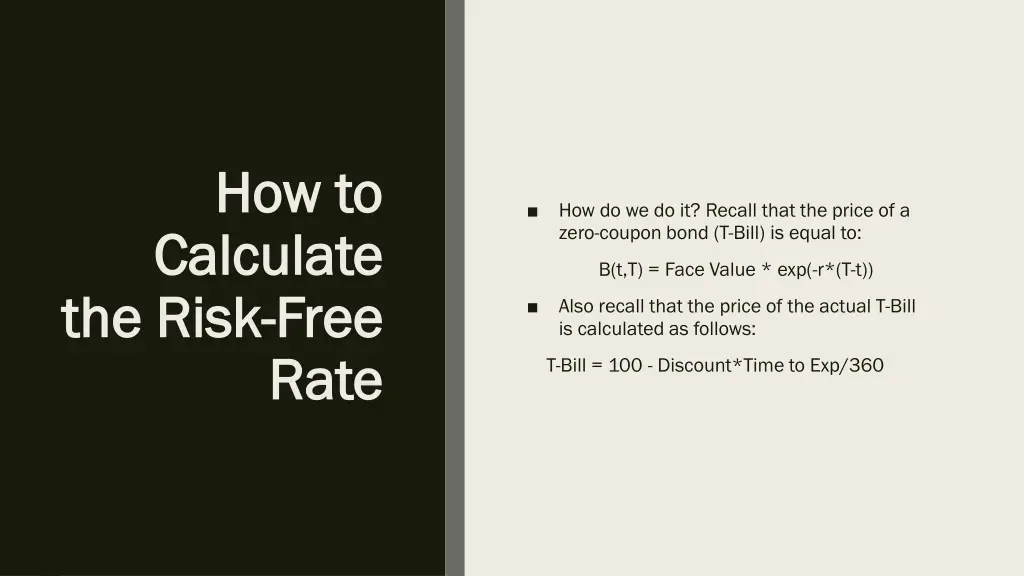 how to how to calculate calculate the risk 3