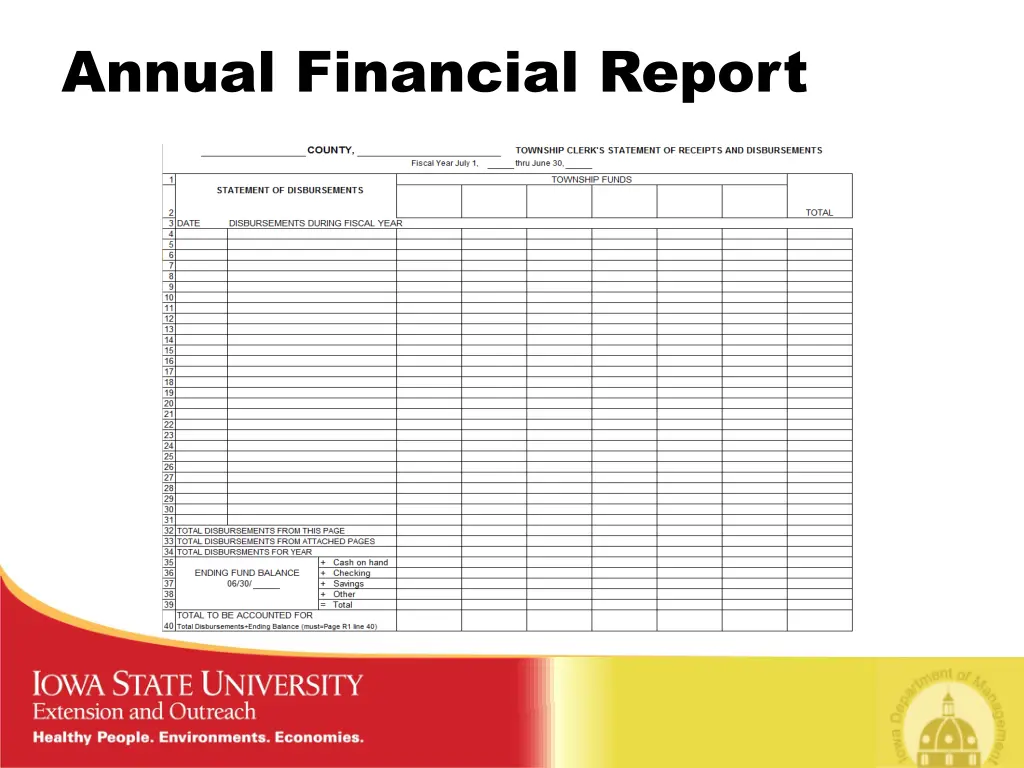 annual financial report 3