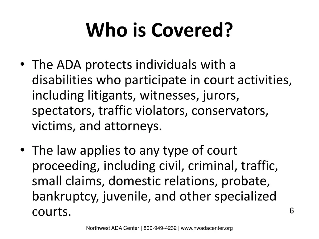 who is covered