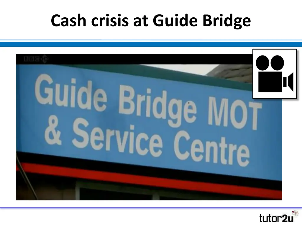 cash crisis at guide bridge