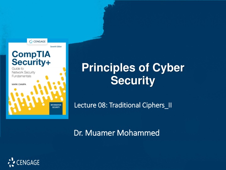 principles of cyber security