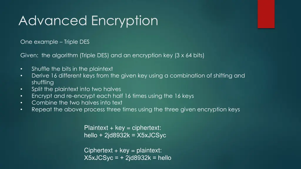 advanced encryption